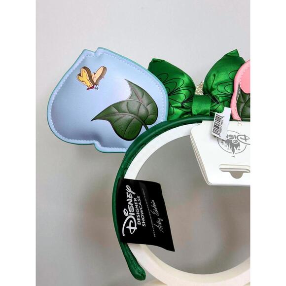 ✨ Disney Parks 🌸 Alice in Wonderland Flower Garden Ears Headband 🎀 NWT ✨ - Picture 4 of 6